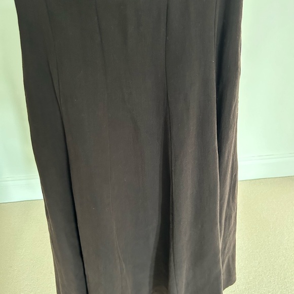 Mango - brown midi skirt. - Picture 3 of 3